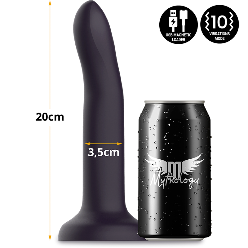 MYTHOLOGY - DUMAN MYSTIC DILDO L - VIBRATOR KOMPATIBEL MIT WATCHME WIRELESS TECHNOLOGY – Bild 4