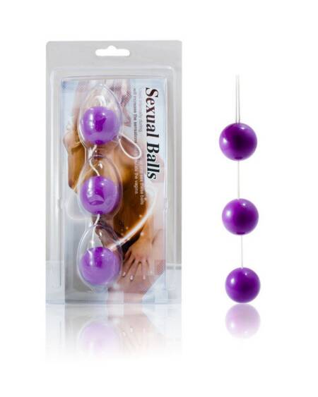 BAILE - STREIFEN LILA ABS-ANALKUGELN