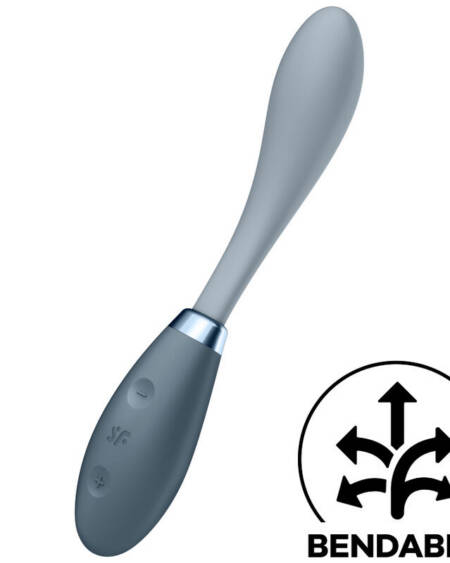 SATISFYER - G-SPOT FLEX 3 MULTI VIBRATOR GRAU