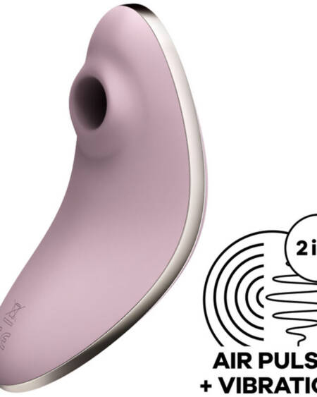 SATISFYER - VULVA LOVER 1 LUFTPULSSTIMULATOR & VIBRATOR VIOLETT
