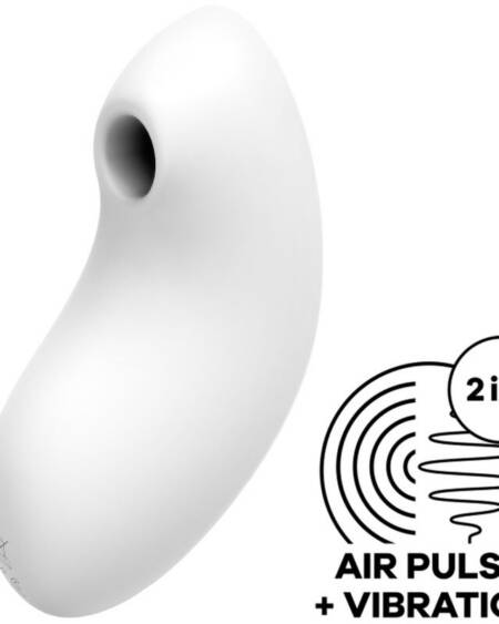 SATISFYER - VULVA LOVER 2 LUFTPULSSTIMULATOR & VIBRATOR WEISS