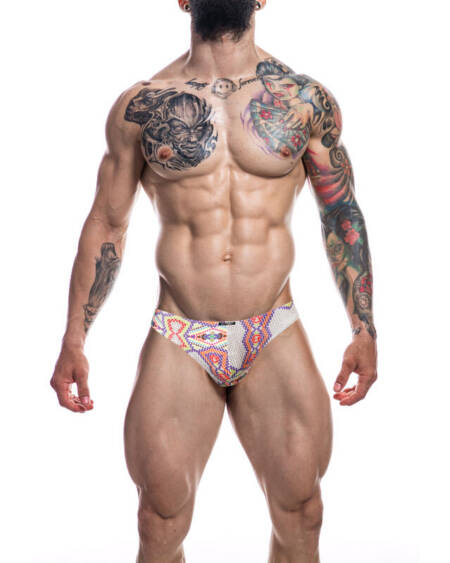 CUT4MEN - LOW LISE BRIEF AZTEC L