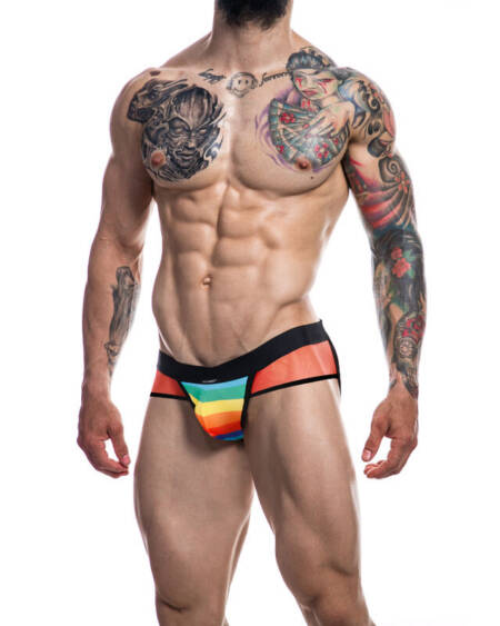 CUT4MEN - JOCKSTRAP REGENBOGEN XL