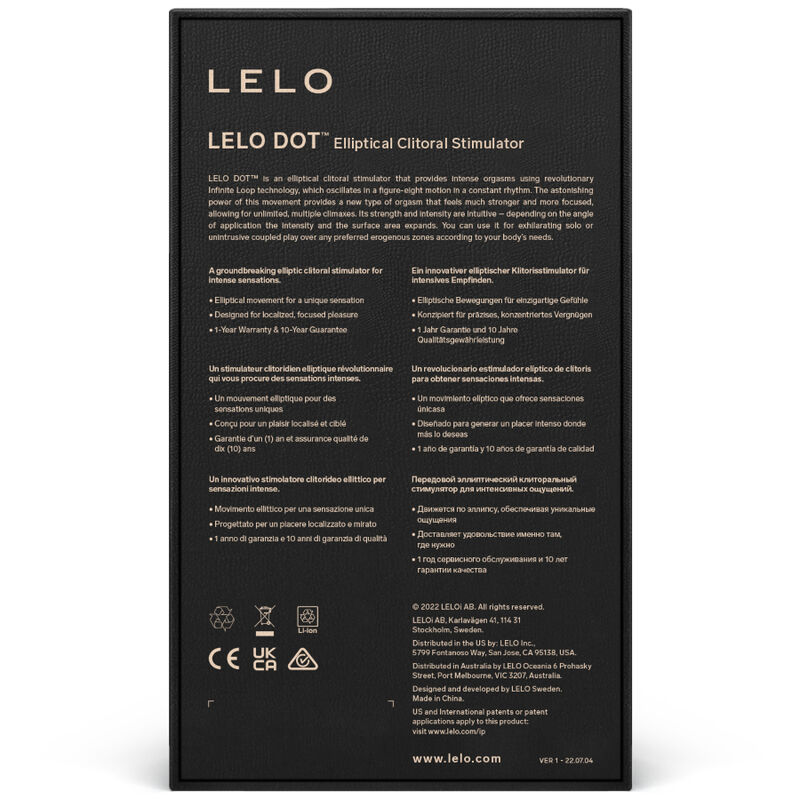 LELO - DOT KLITORISTIMULATOR - LILA – Bild 3