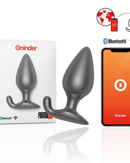 ONINDER - RIO VIBRIERENDER ANALPLUG SCHWARZ - KOSTENLOSE APP