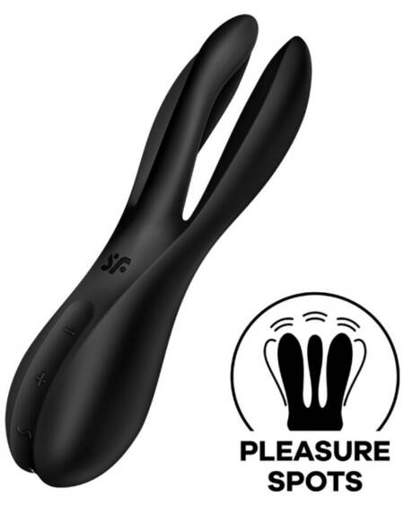 SATISFYER - THREESOME 2 VIBRATOR SCHWARZ