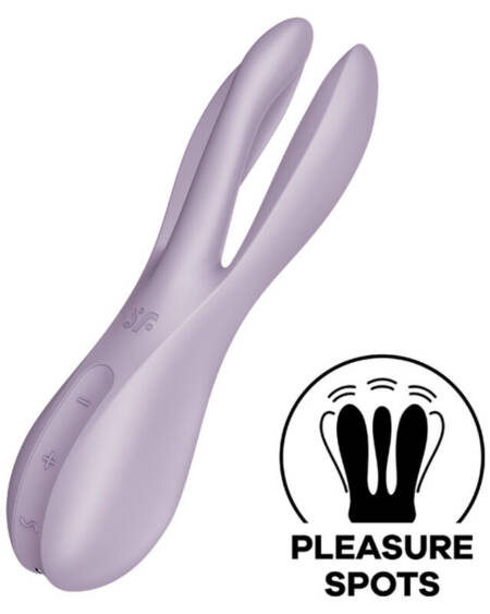SATISFYER - THREESOME 2 VIBRATOR VIOLETT