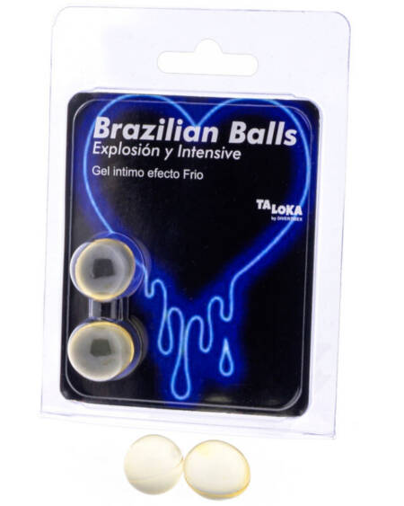 TALOKA - 2 BRASILIANISCHE BLLE, AUFREGENDES GEL MIT KLTE- UND VIBRATIONSEFFEKT