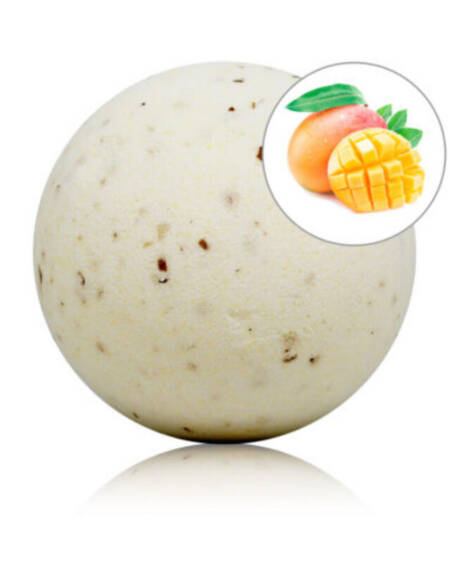 TALOKA - BADEBOMBE MIT MANGO-DUFT UND ROSENBLÜTEN