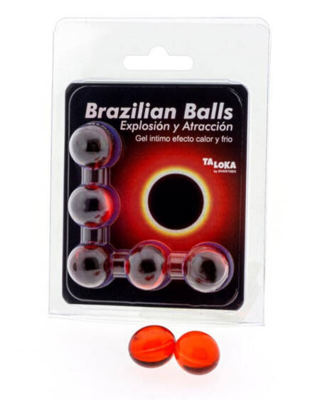 TALOKA - 5 BRASILIANISCHE BLLE, HEISSE UND KLTE WIRKUNG, AUFREGENDES GEL