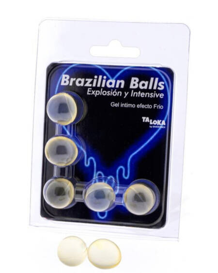 TALOKA - 5 BRASILIANISCHE BLLE, AUFREGENDES GEL MIT KLTE- UND VIBRATIONSEFFEKT