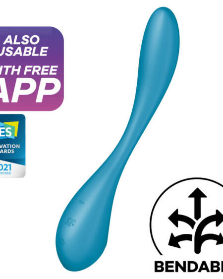 SATISFYER - G-SPOT FLEX 5 MULTIVIBRATOR BLAU
