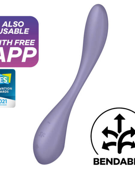 SATISFYER - G-SPOT FLEX 5 MULTI VIBRATOR LILA