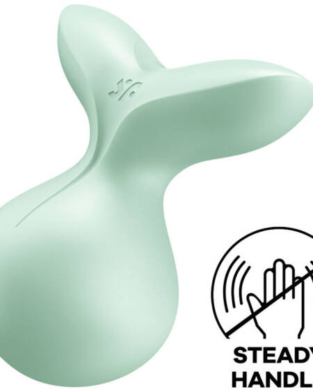 SATISFYER - VIVA LA VULVA 3 AUFLEGVIBRATOR GRÜN