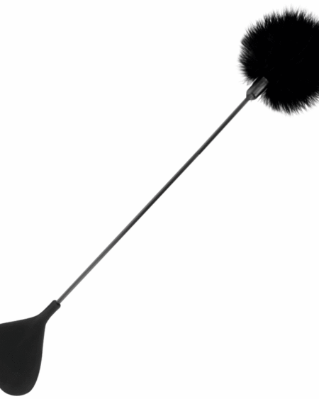 DARKNESS - SCHWARZE LIEBEFEDERPEISE 40 CM