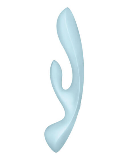 SATISFYER - TRIPLE OH HYBRID VIBRATION BLAU