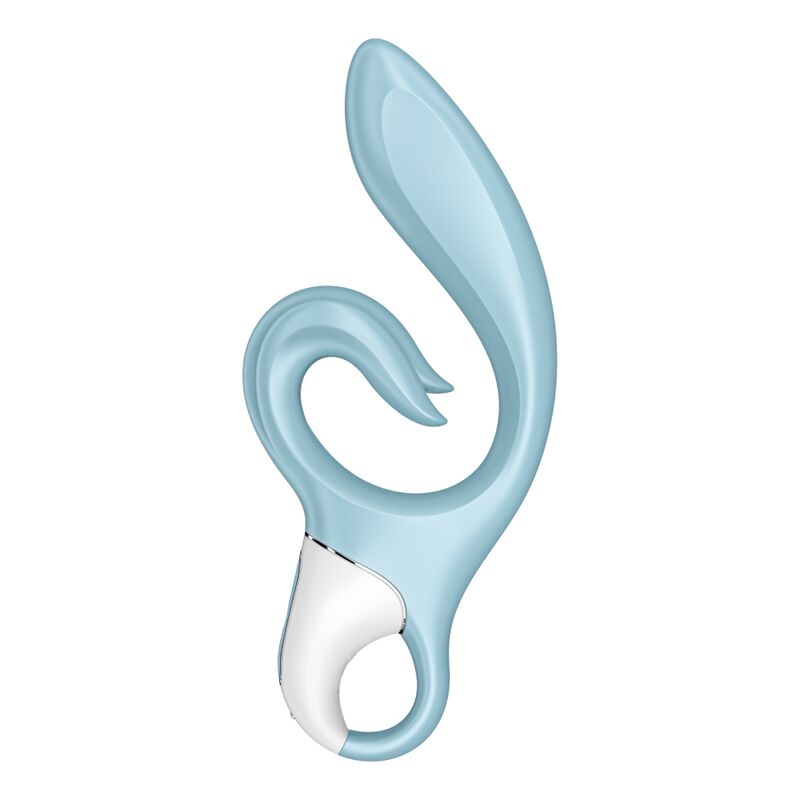 SATISFYER - LOVE ME RABBIT VIBRATION BLAU – Bild 2