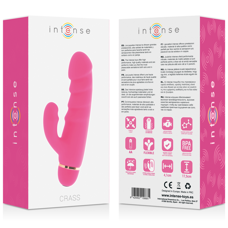 INTENSE - KRASES 20 GESCHWINDIGKEITEN SILIKON ROSA – Bild 6