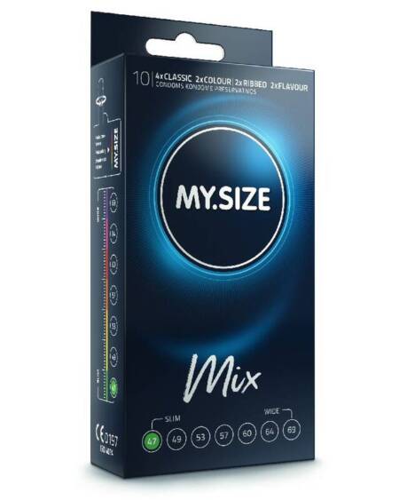 MY SIZE - MIX KONDOME 47 MM 10 EINHEITEN