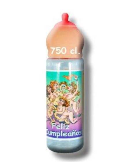 DIABLO PICANTE - BOOB FLASCHE GEBURTSTAG FLEISCH 750 ML