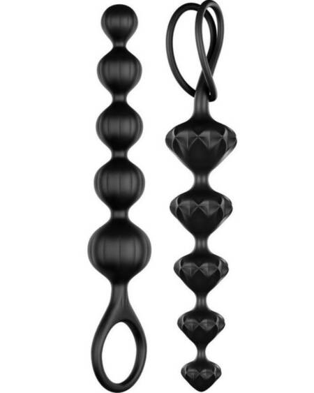 SATISFYER - LOVE BEADS SCHWARZ