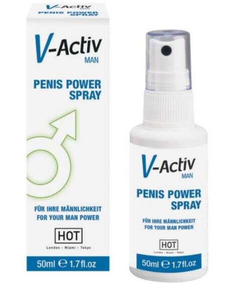 HEISS - V-ACTIV PENIS POWER SPRAY MÄNNER 50ML