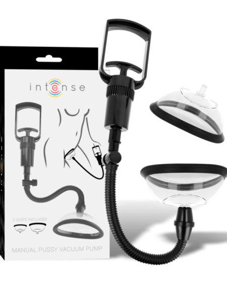 INTENSE - PUMP VAGINALE HANDPUMPE MIT ZWEI AUSTAUSCHBAREN BECHERN