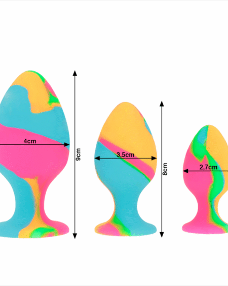 INTENSE - MEHRFARBIGE SILIKON-STECKER-SET