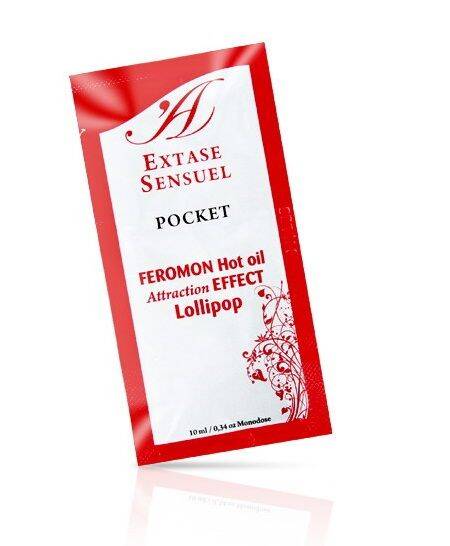 EXTASE SENSUAL - MASSAGEÖL MIT WRMEEFFEKT PHEROMONEN LOLLIPOP 10 ML