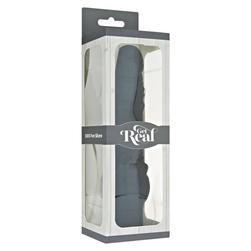 GET REAL - KLASSISCHER STIM-VIBRATOR SCHWARZ – Bild 3