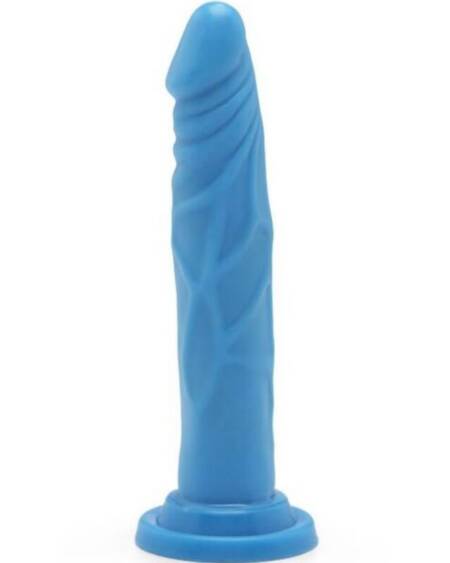 GET REAL - HAPPY DICKS DONG 19 CM BLAU