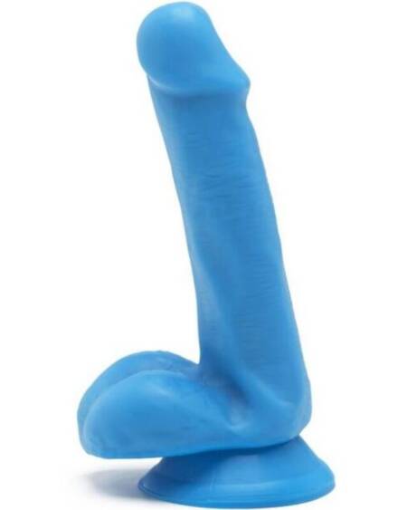 GET REAL - HAPPY DICKS DILDO 12 CM BLLE BLAU