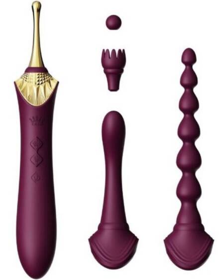 ZALO - BESS 2 CLITORAL MASSAGER PURPLE