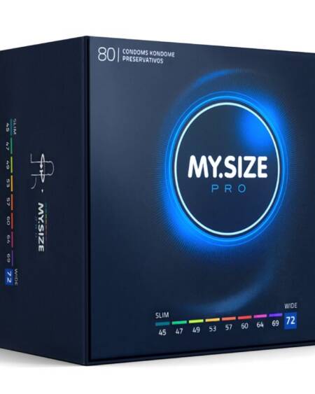 MY SIZE - PRO KONDOME 72 MM 80 EINHEITEN