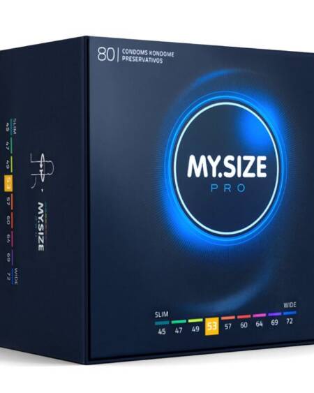 MY SIZE - PRO KONDOME 53 MM 80 EINHEITEN
