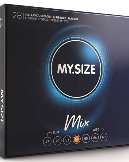 MY SIZE - MIX KONDOME 57 MM 28 EINHEITEN