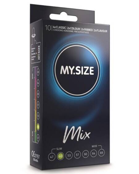 MY SIZE - MIX KONDOME 49 MM 10 EINHEITEN