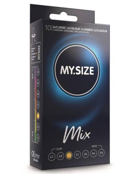 MY SIZE - MIX KONDOME 53 MM 10 EINHEITEN