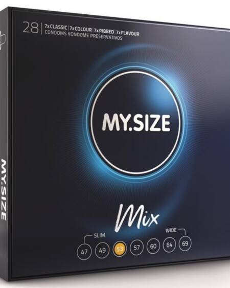 MY SIZE - MIX KONDOME 53 MM 28 EINHEITEN