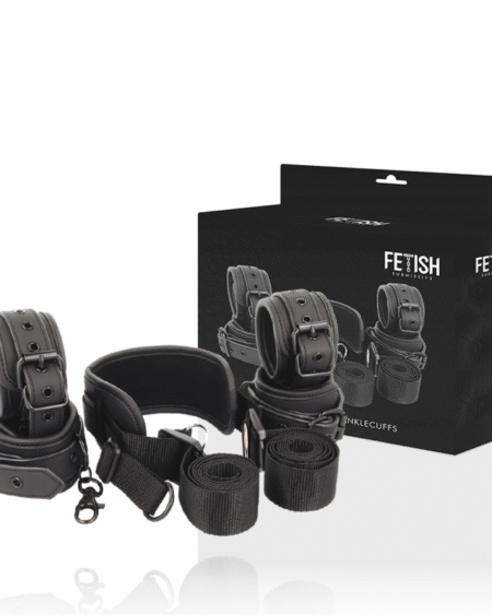 FETISH SUBMISSIVE - MEISTERPOSITION MIT 4 NOPRENE-GEFÜTTERT HANDSCHELLEN