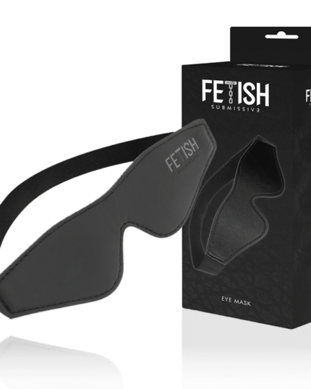 FETISH SUBMISSIVE - VEGANE LEDERMASKE MIT NOPRENE-FUTTER