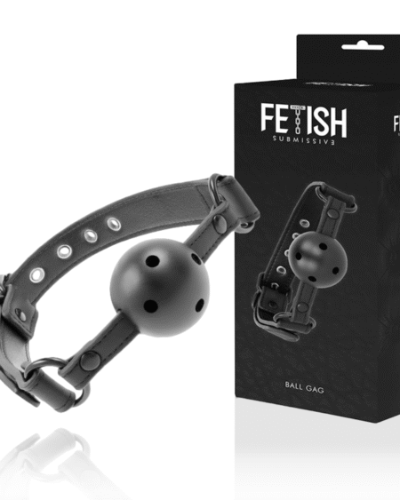 FETISH SUBMISSIVE - VEGANER ATMUNGSAKTIVER KNEBEL