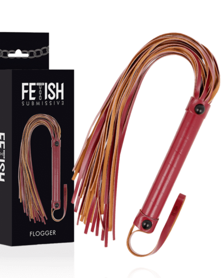 FETISH SUBMISSIVE DARK ROOM - PEITSCHE AUS VEGANEM LEDER