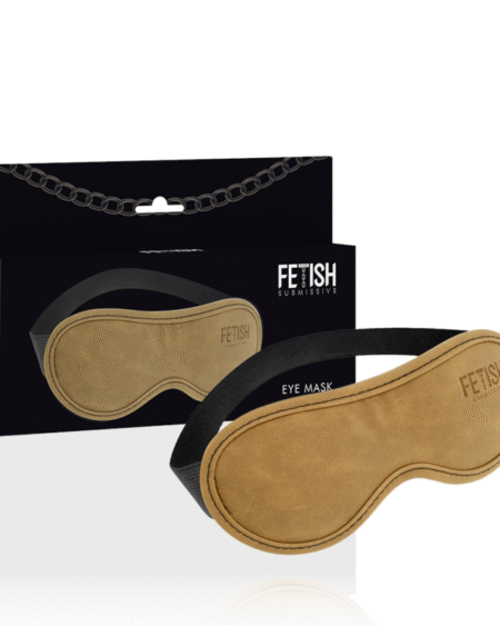FETISH SUBMISSIVE ORIGIN - VEGANE LEDERMASKE MIT NEOPRENFUTTER