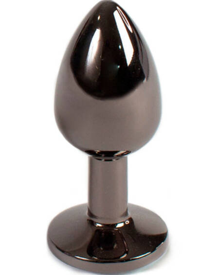 SECRETPLAY - GUNMETAL BUTT PLUG KLEINE GRÖSSE 7 CM