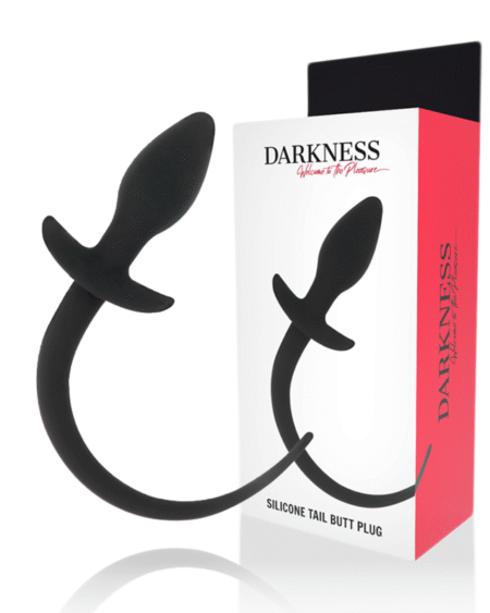 DARKNESS - ANALPLUG 28 CM SCHWARZES SILIKON