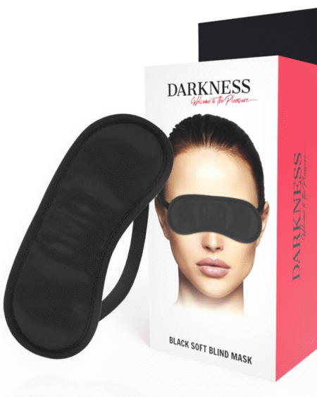 DARKNESS - GERADE SCHWARZE MASKE