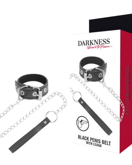 DARKNESS - PENISRING MIT RIEMEN