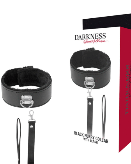 DARKNESS - GEFÜTTERTE HALSKETTE MIT TITANKETTE