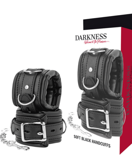 DARKNESS - GEPOLSTERTE BDSM-HANDSCHELLEN